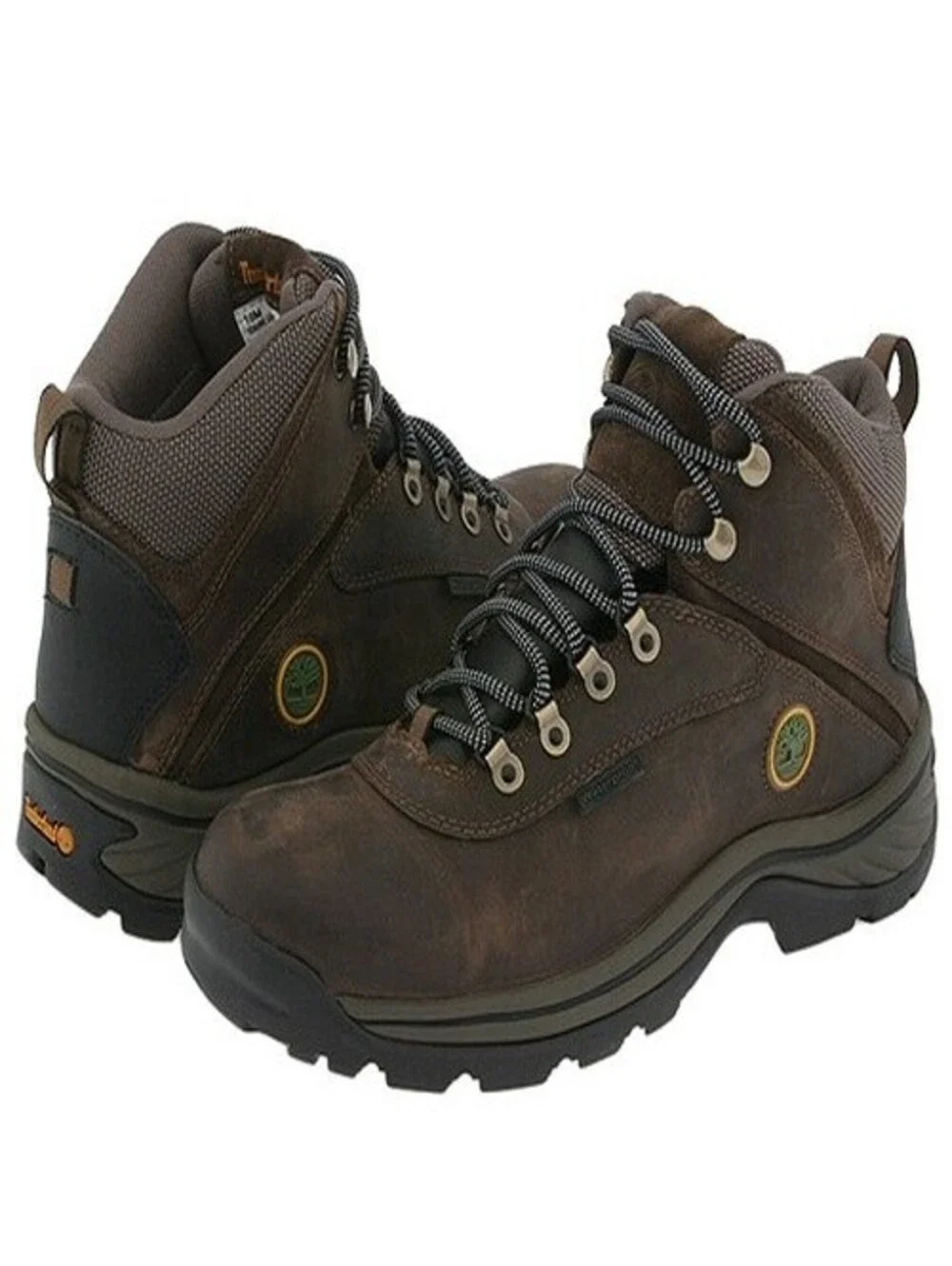 Timberland Men's White Ledge Mid Lace Up Waterproof Hiker Boot Wheat Gray Brown